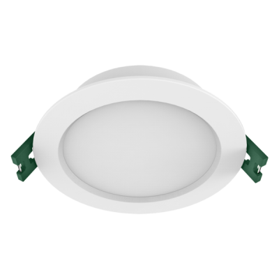 TRADEGEM LED D/L 9W IP44 3/4/5.7K DIM WHITE